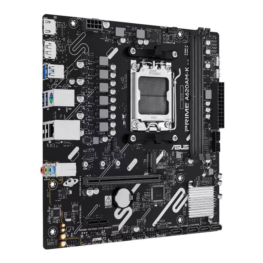 Asus PRIME A620AM-K AM5 M-ATX Motherboard
