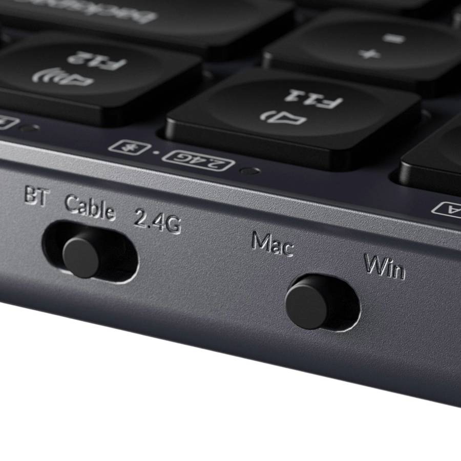Keychron B1 Pro 75% Layout Wireless Keyboard and Mouse Combo - Space Grey