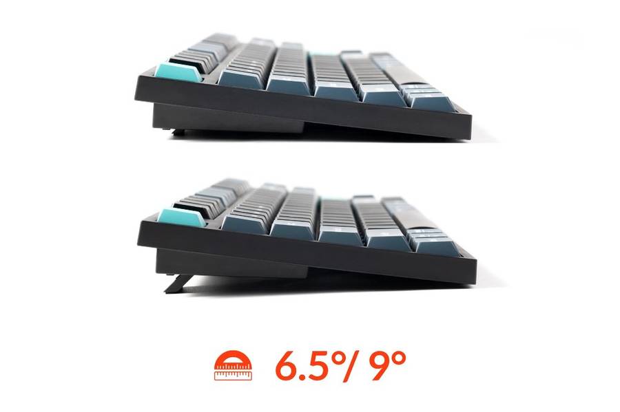 Keychron B33 80% TKL Wireless Keyboard and Mouse Combo  Black/Green