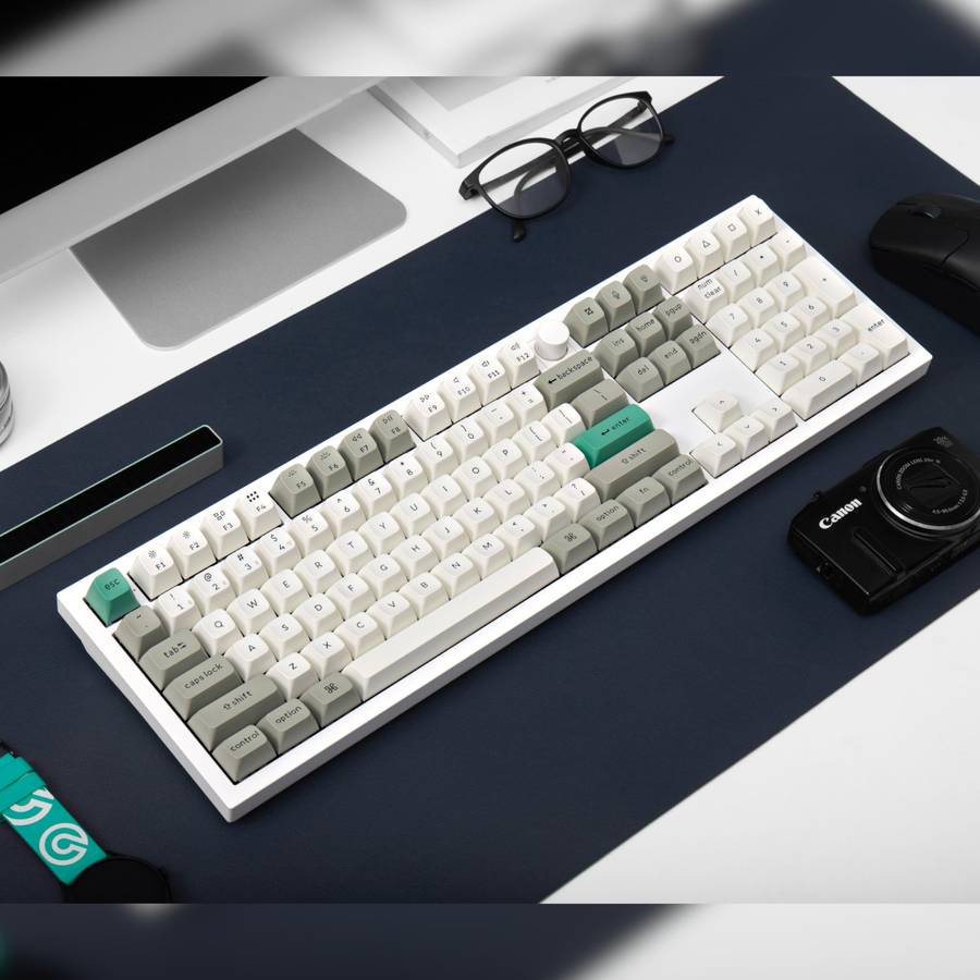 Keychron Q6 Max QMK/VIA Wireless Custom Mechanical Keyboard KSA Gateron Red Jupiter Switches - Sh...