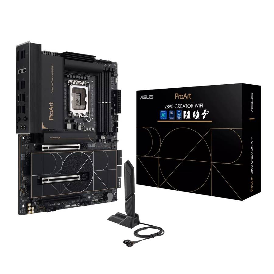 Asus ProArt Z890-Creator WiFi Intel LGA1851 ATX Motherboard