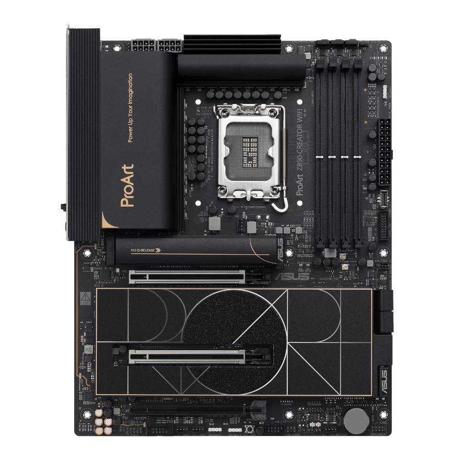 Asus ProArt Z890-Creator WiFi Intel LGA1851 ATX Motherboard