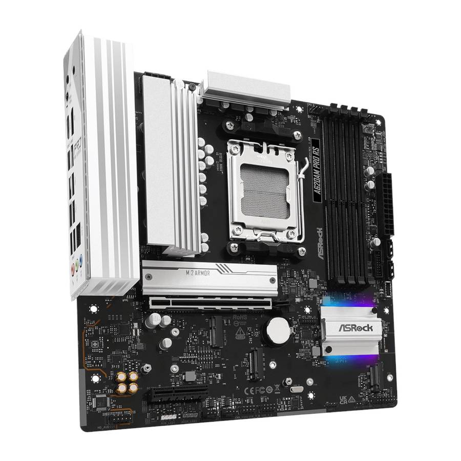 ASRock A620AM Pro RS AM5 M-ATX Motherboard