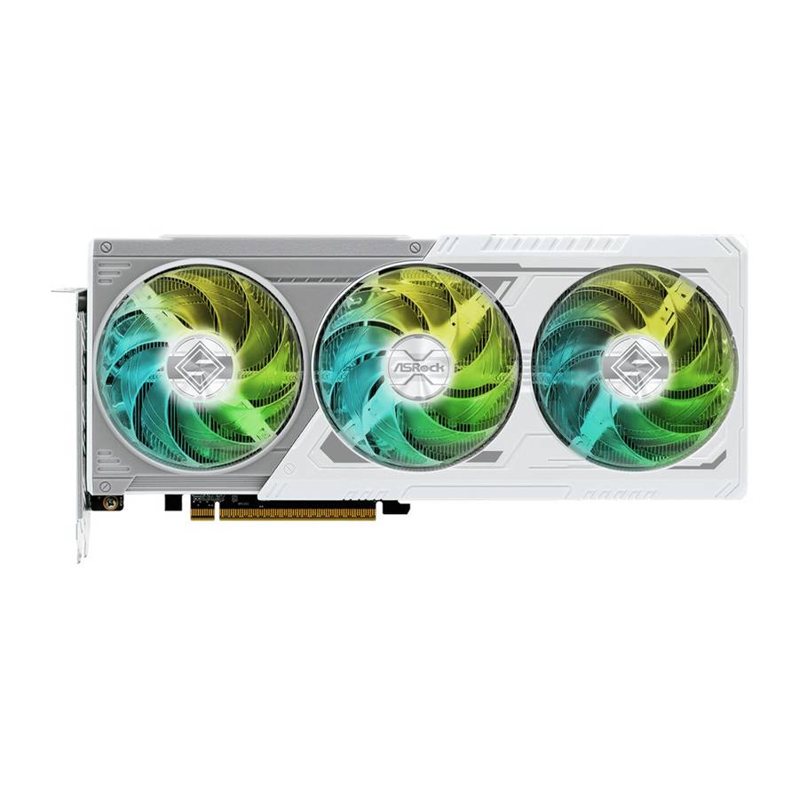 ASRock Radeon RX9060 XT Steel Legend 16G Graphics Card