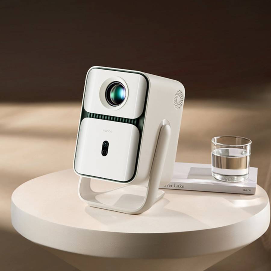 Wanbo T2 Ultra  1080P 500ANSI Android 11 Smart Home Theatre Projector  White