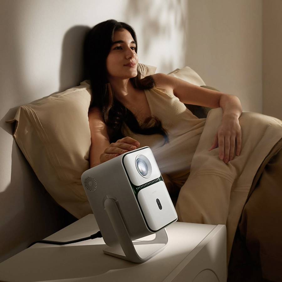 Wanbo T2 Ultra  1080P 500ANSI Android 11 Smart Home Theatre Projector  White