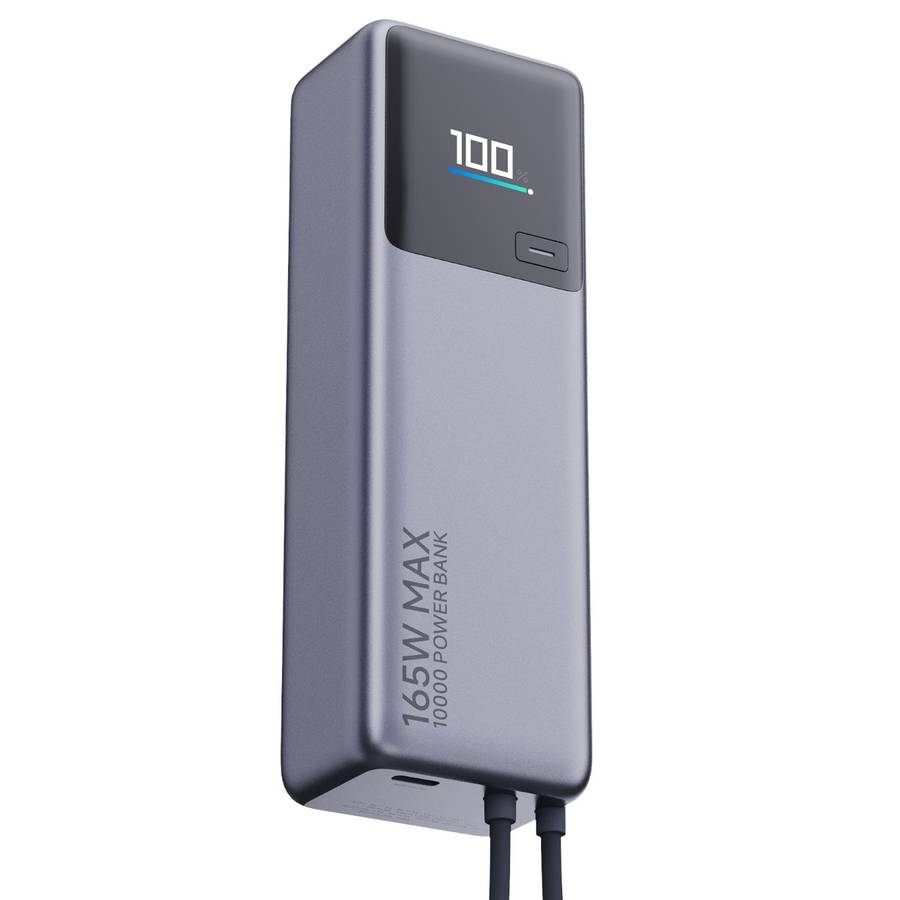 Xiaomi 165W Power Bank 10000mAh (Integrated Cable)-Silver