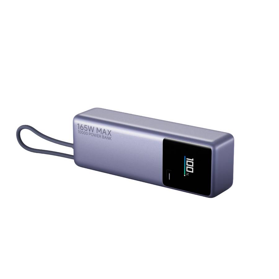 Xiaomi 165W Power Bank 10000mAh (Integrated Cable)-Silver