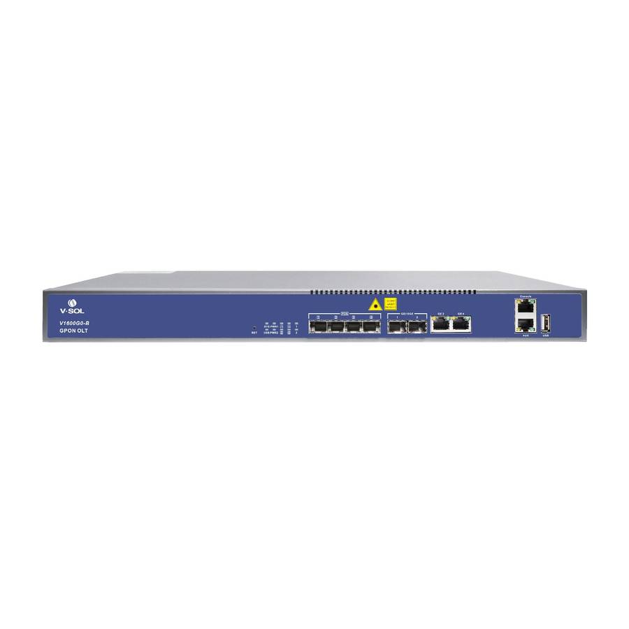 V-Sol V1600G0-B 4 Port GPON Optical Line Terminal