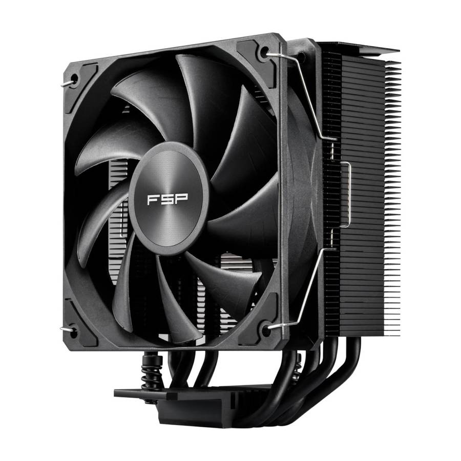FSP NP5-B 120mm PWM CPU Air Cooler  Black