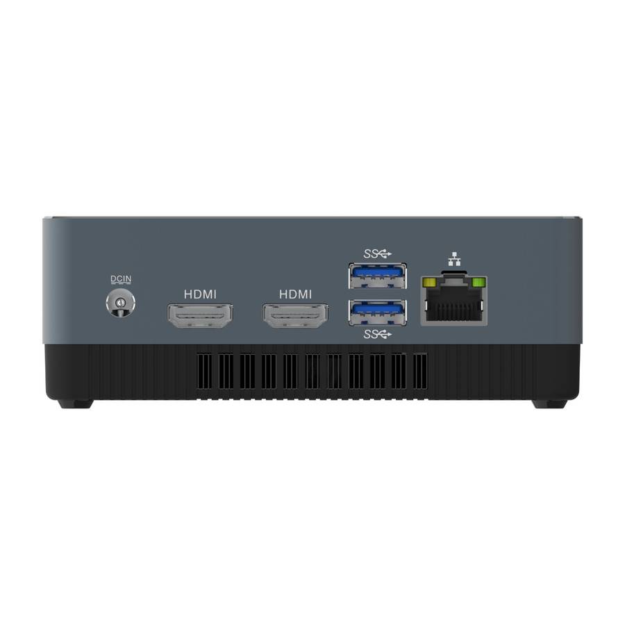 PCBuilder CUBE-N100 4GB DDR4 128GB Windows 11 Home Mini PC
