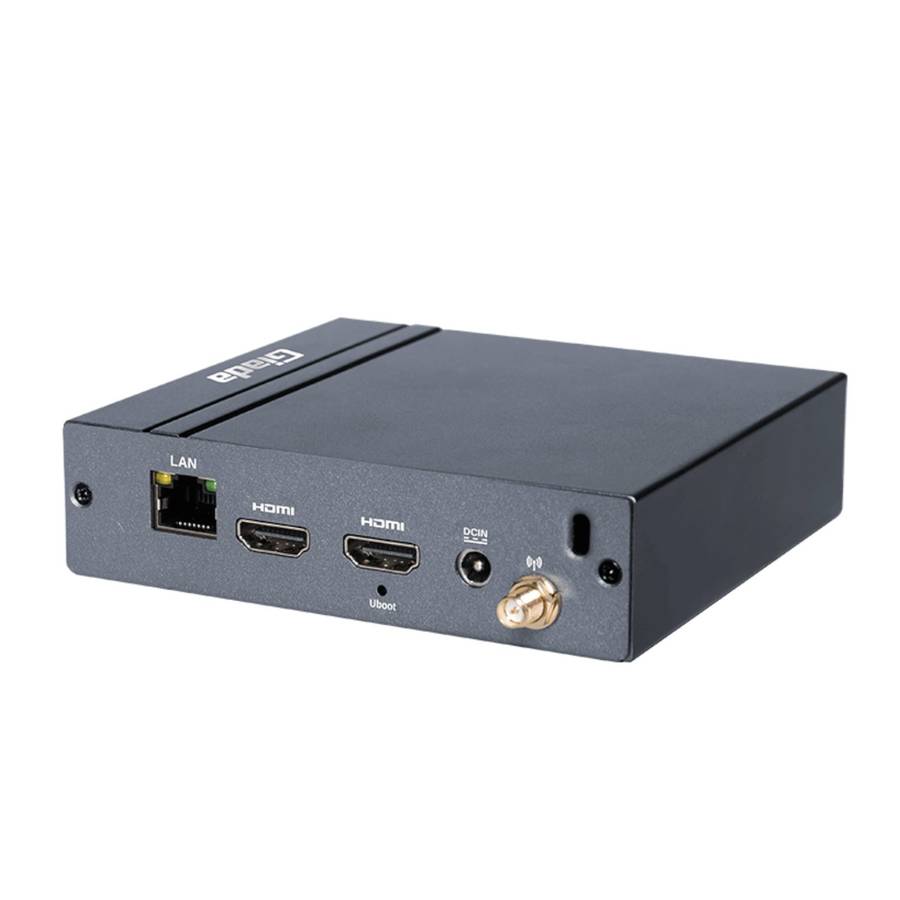 Giada DN24 Rasberry Pi Dual-HDMI ARM Multimedia Player (CM4 Lite | 2GB | 32GB eMMC)