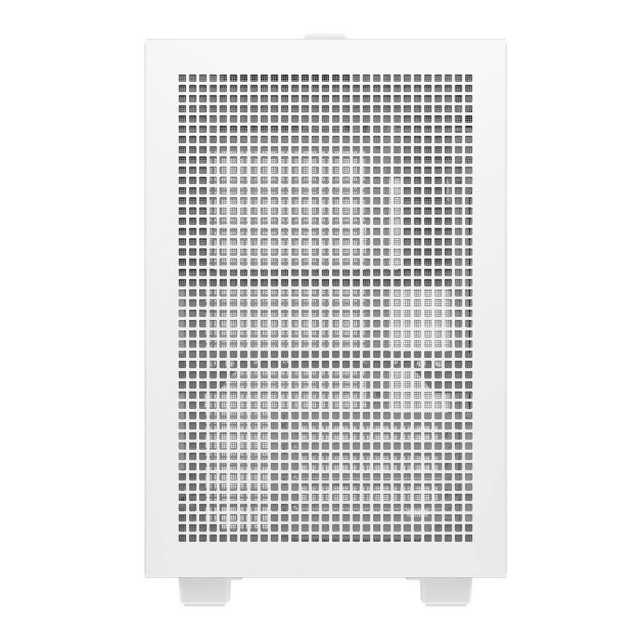 DeepCool CH160 PLUS Micro-ATX Chassis - White