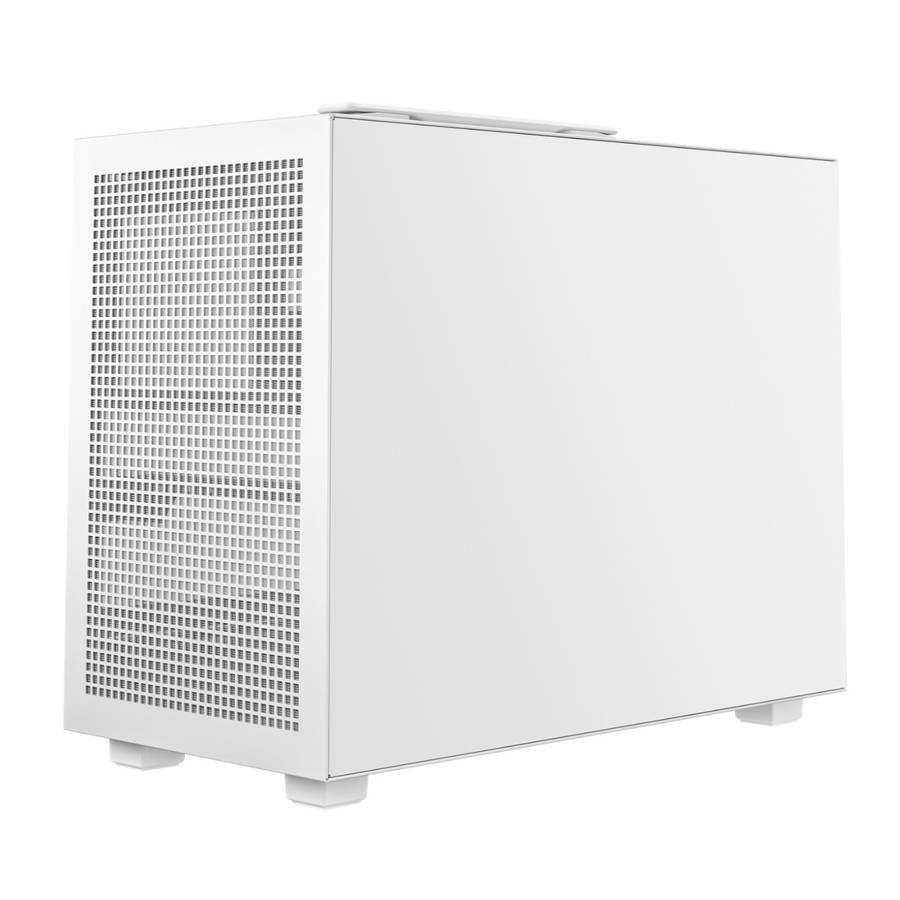 DeepCool CH160 PLUS Micro-ATX Chassis - White