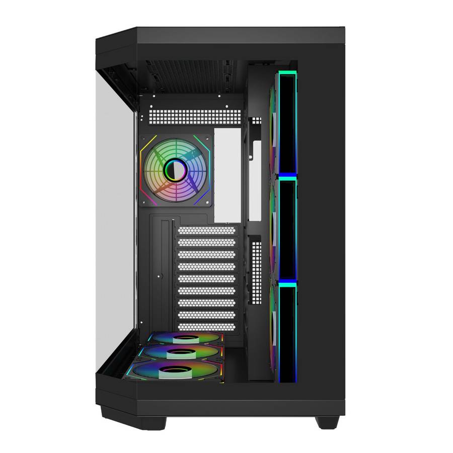 FSP U580 ARGB ATX Ultra Tower Gaming Chassis - Black