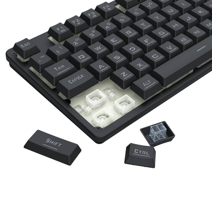 Redragon S107 RGB Gaming Essentials Wired Gaming Keyboard and Mouse Bundle