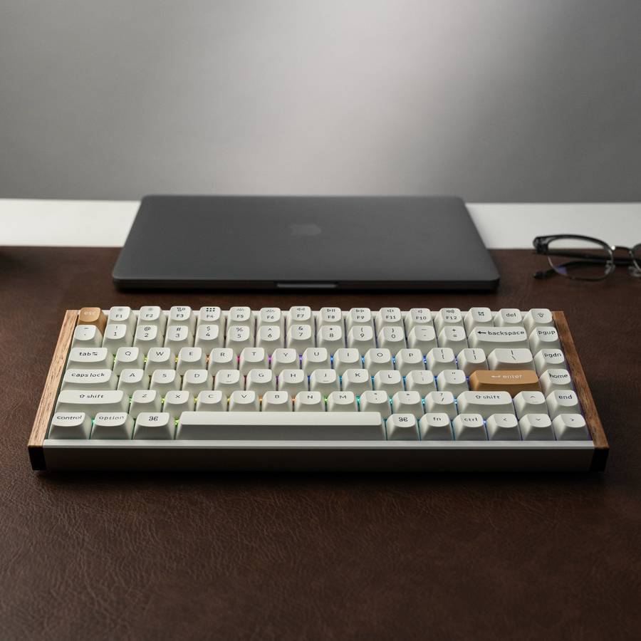 Keychron K2 HE Wireless Special Edition Magnetic Custom Keyboard | NEBULA Switch  White