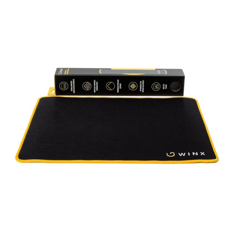 WINX GLIDE Black Medium Mouse Pad