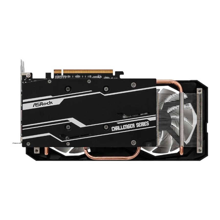 ASRock Radeon RX7600 Challenger 8G OC GDDR6 128-BIT Graphics Card