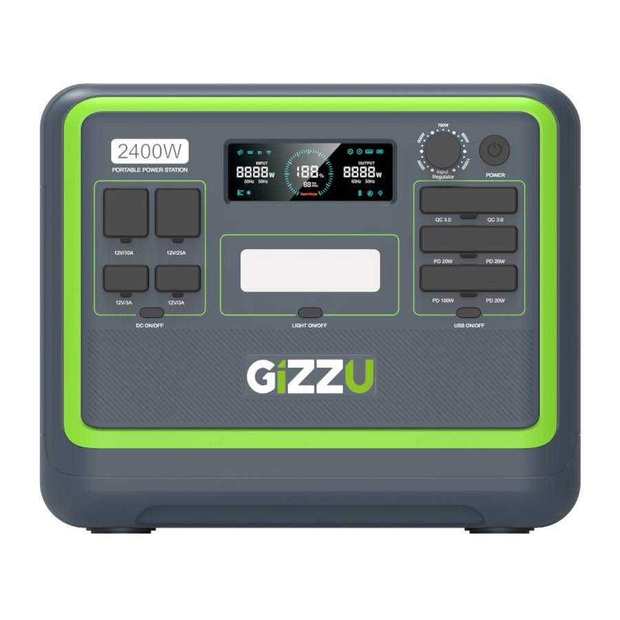 Gizzu Hero Pro 2048Wh UPS Power Station