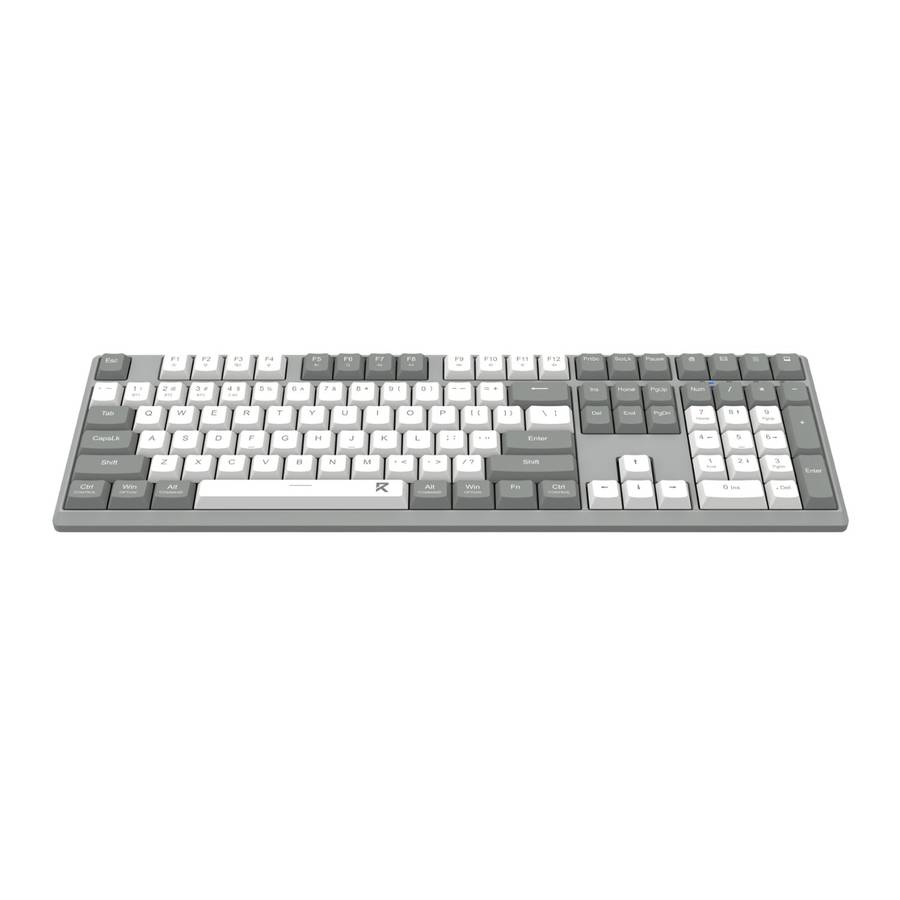 Redragon BK-7485 Wireless Office Keyboard - Grey