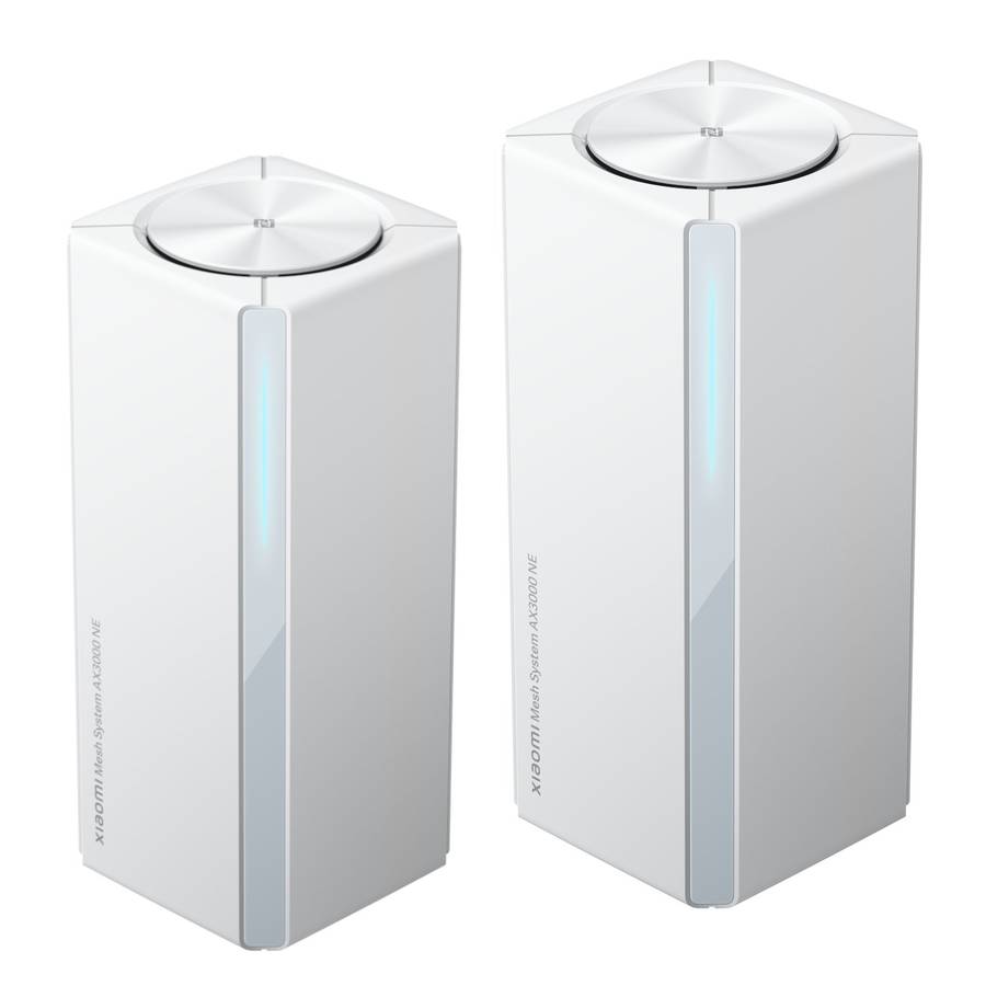 Xiaomi Mesh System AX3000 NE Whole-Home Wi-Fi 6 Router (2-Pack)  White