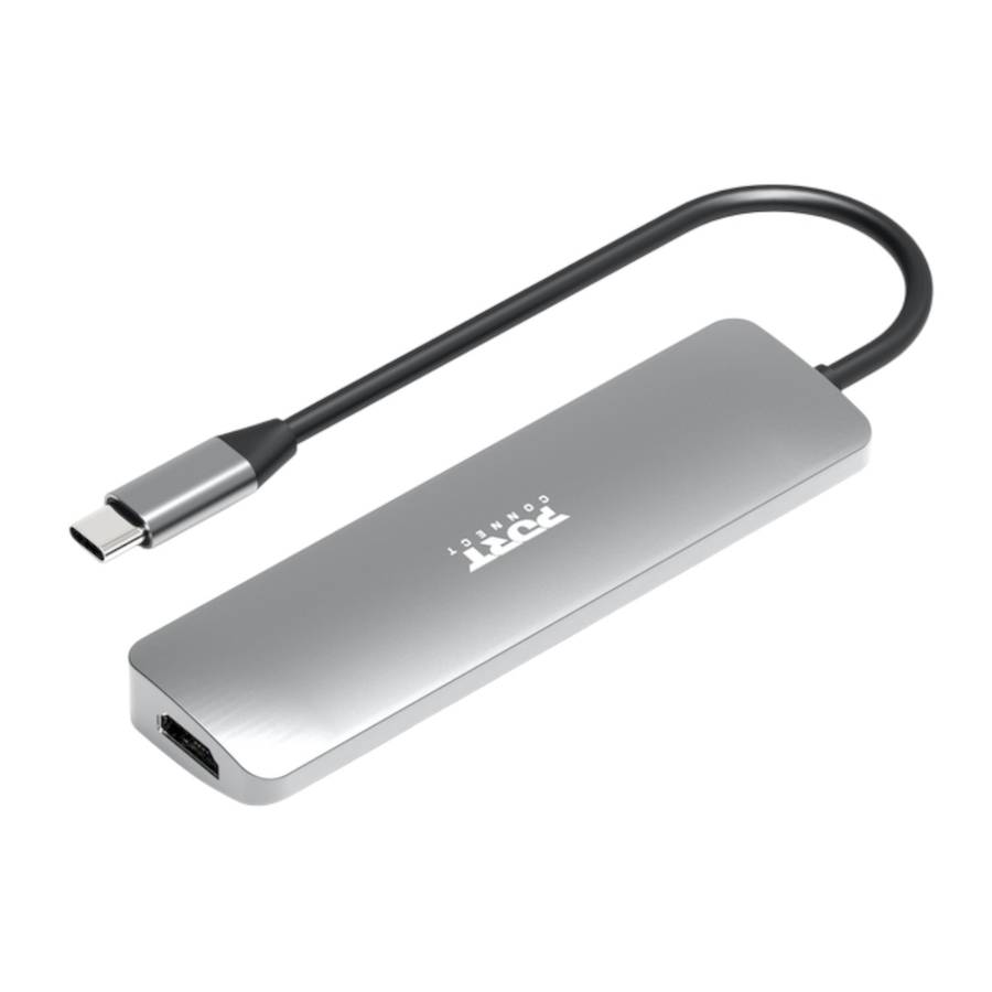 Port Connect 5-in-1 USB Type-C 4K Docking Station