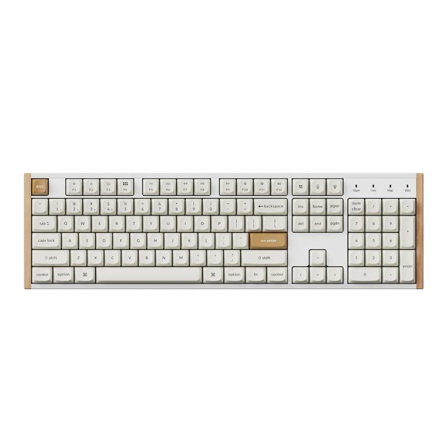 Keychron K10 HE Special Edition Full-size Hot-Swap Gateron Dbl-Rail Nebula Switch RGB Wireless Ke...