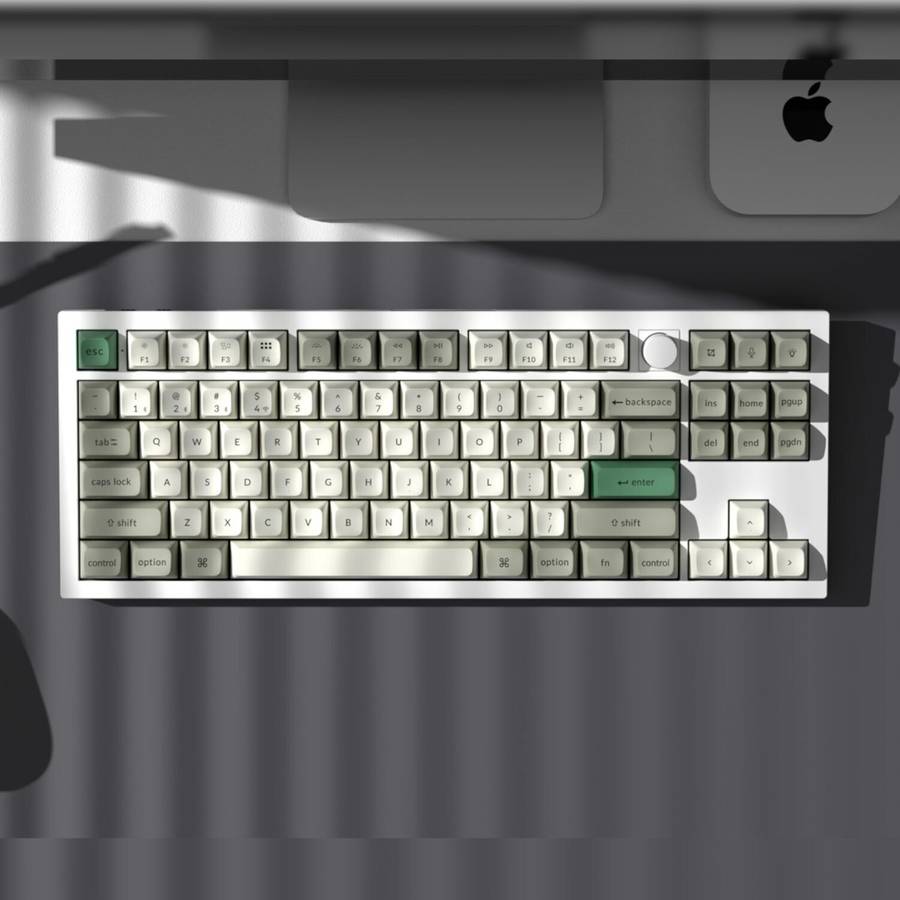 Keychron Q3 Max 80% Full Assembled Knob Red Switch Hot-Swap Gateron Jupiter RGB Wireless Keyboard...