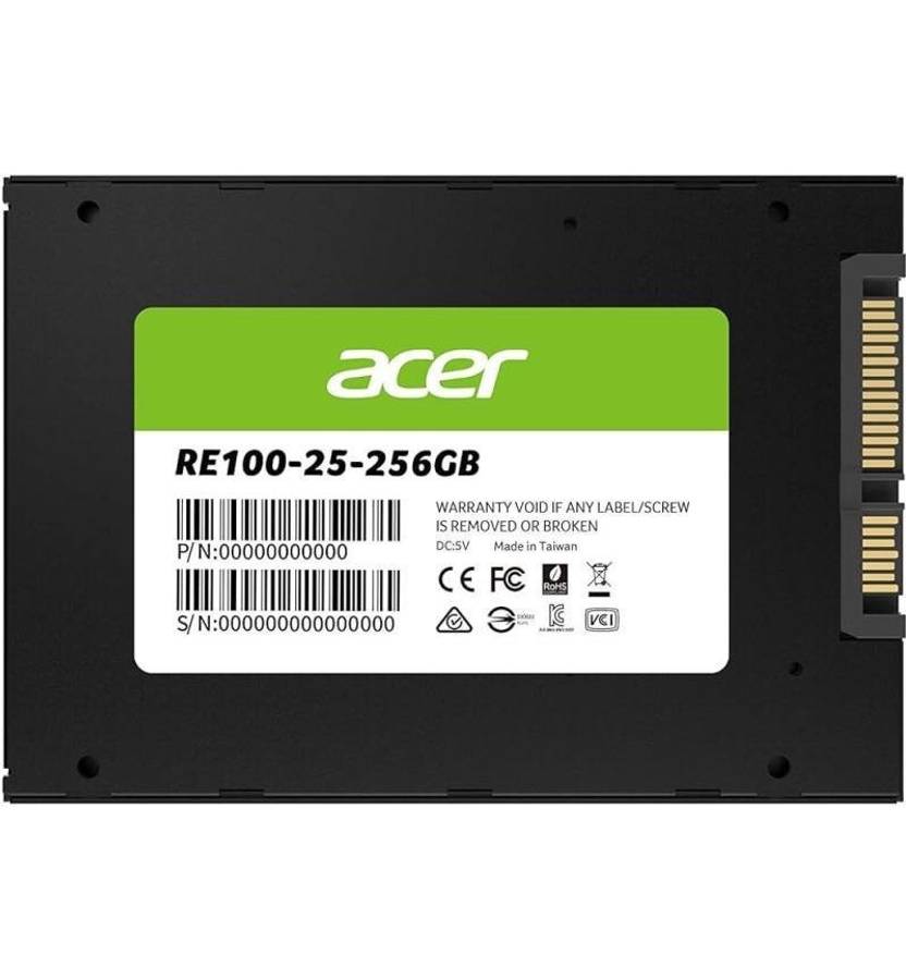 ACER RE100 2.5" SSD| 256GB 3D TLC