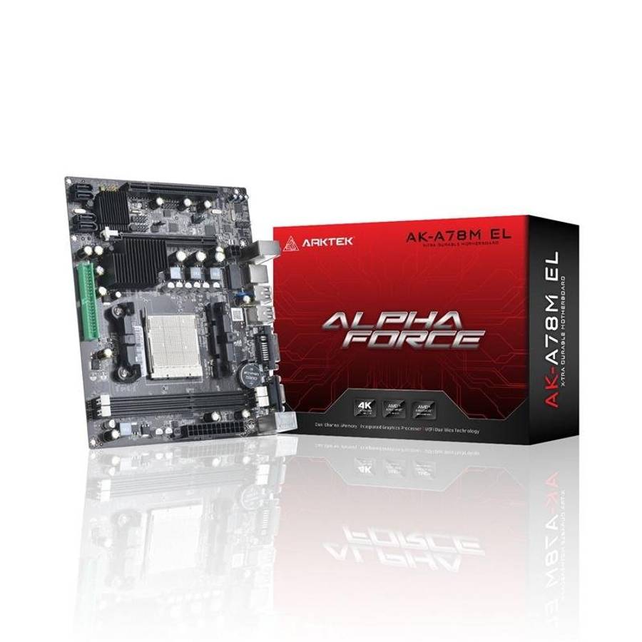Arktek AMD A78M mATX Motherboard | Socket FM2/FM2+ | DDR3