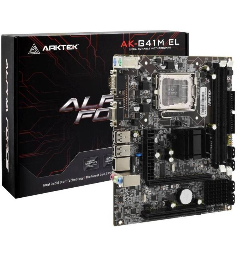 ARKTEK AK-G41M EL Intel G41 LGA775 Micro-ATX Motherboard