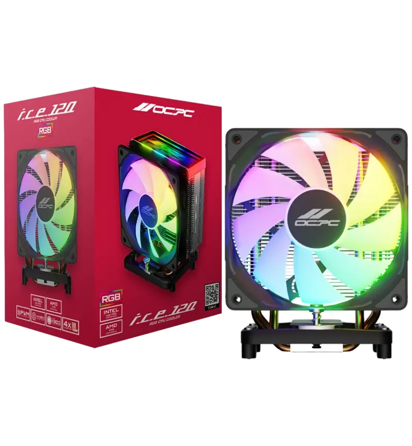 OCPC-GAMINGFAN: AIR COOLER ICE 120 ARGB