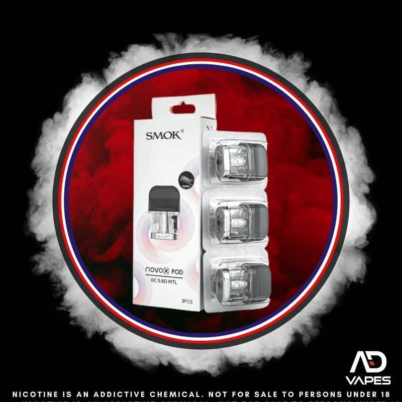 SMOK Novo X Cartidge DC MTL 0.8ohm 3 Pack