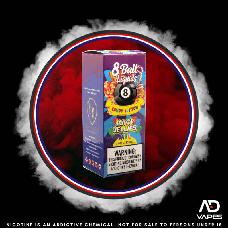 Vape Republic 8Ball Candy Juicy Jellies 12mg 30ml