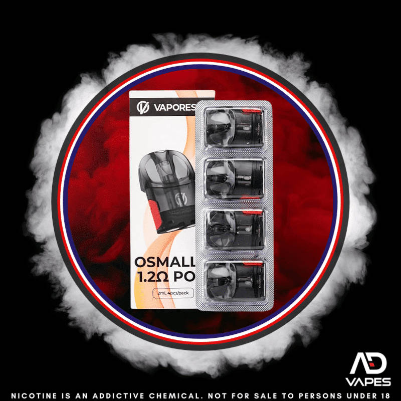 Vaporesso Osmall 2 Pods 1.2ohm 4 Pack