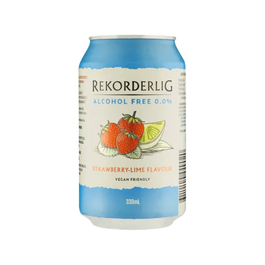 Rekorderlig 0.0% Strawberry-Lime Cider - 330ml