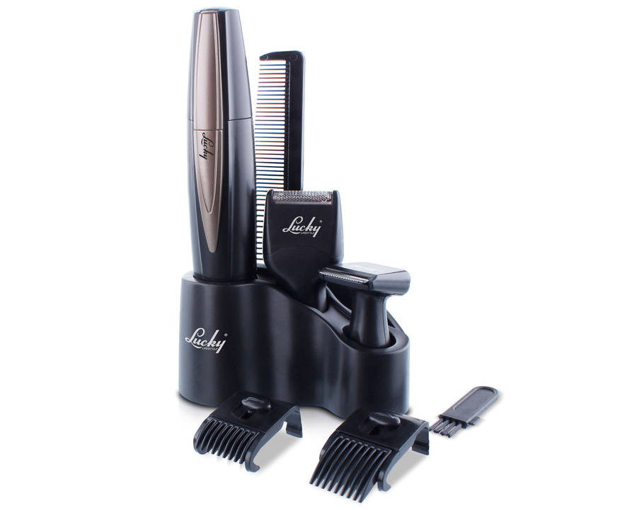 Lucky 3-in-1 Nose, Ear Trimmer Set