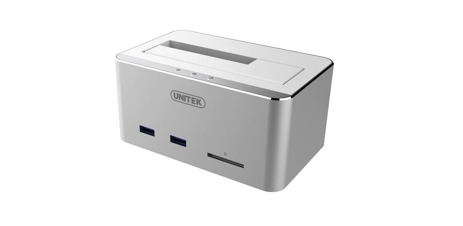 Unitek USB 3.0 SATA Docking Station HUB+SD