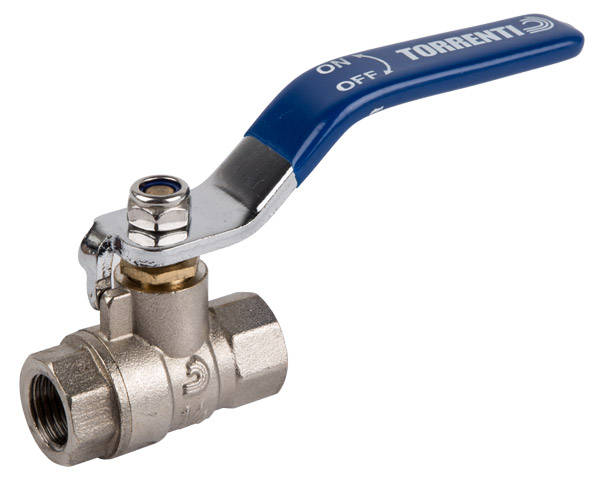 Torrenti Full 20mm Bore Ball Type Valve - Blue