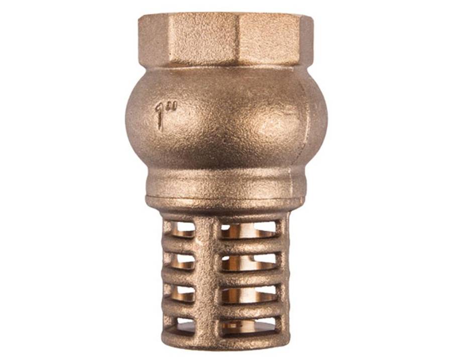 Torrenti Brass Foot Valve - 32mm