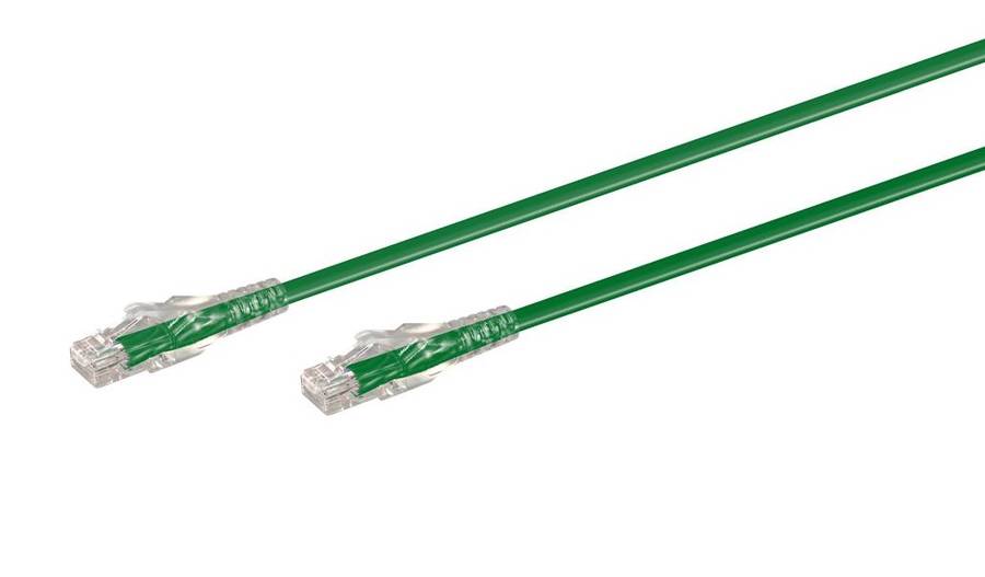 20M CAT6 Moulded Flylead - Green
