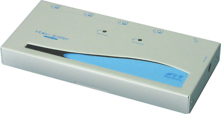 Rextron Video Splitter 1-in, 4-out 350 Mhz