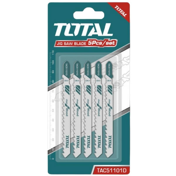 Total Tools Jig Saw Blades For Wood 5Pcs (3 Sets)