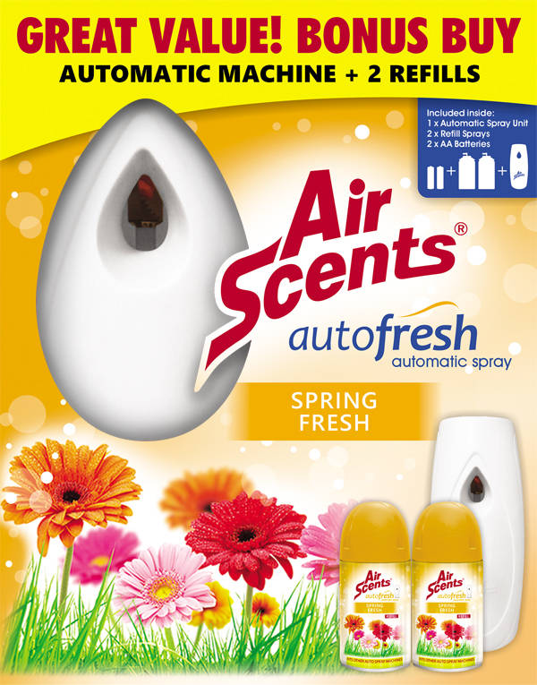 Air Scents Automatic Spray Machine - Spring Fresh
