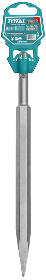 Total Tools SDS Plus Pointed Chisel - 14mm x 250mm