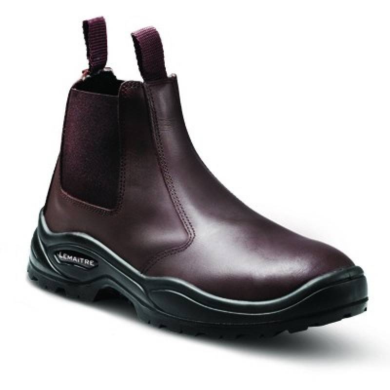 Zeus Chelsea Safety Boot Brown - UK 10