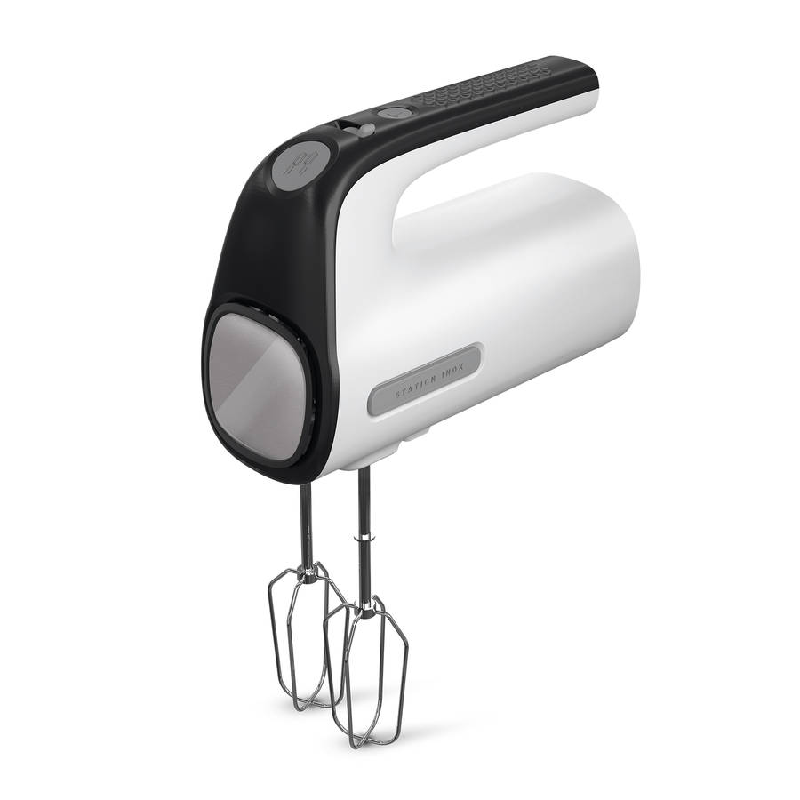 Taurus Station Inox 5 Speed Hand Mixer with Attachments 500W