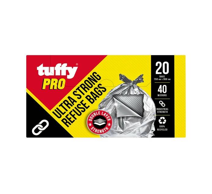 Tuffy Pro Ultra Strong Refuse Bags 20s