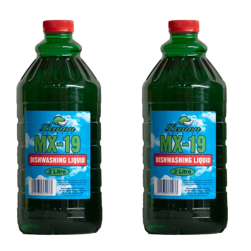 MX-19 - Dishwashing Liquid -2L - Pack of 2